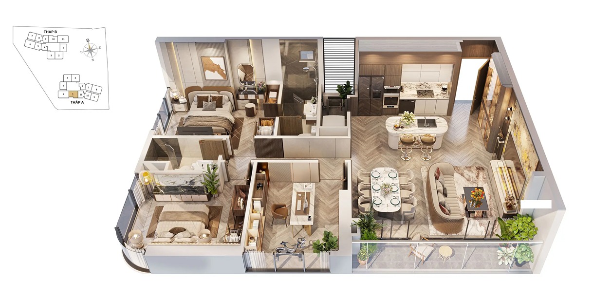 Penthouse Duplex